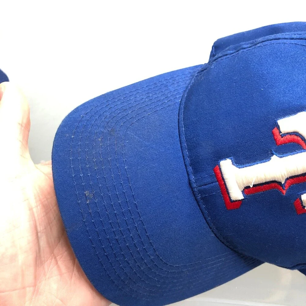 Texas Rangers Hat Boys Blue Adjustable Youth Size‎ Cap MLB Baseball